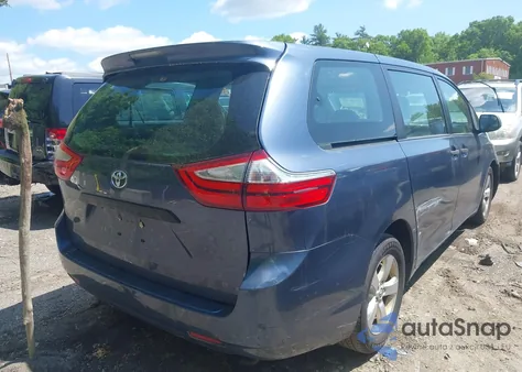 2016 Toyota Sienna L 7 Passenger из США, поврежденный, VIN 5TDZK3DCXGS755834